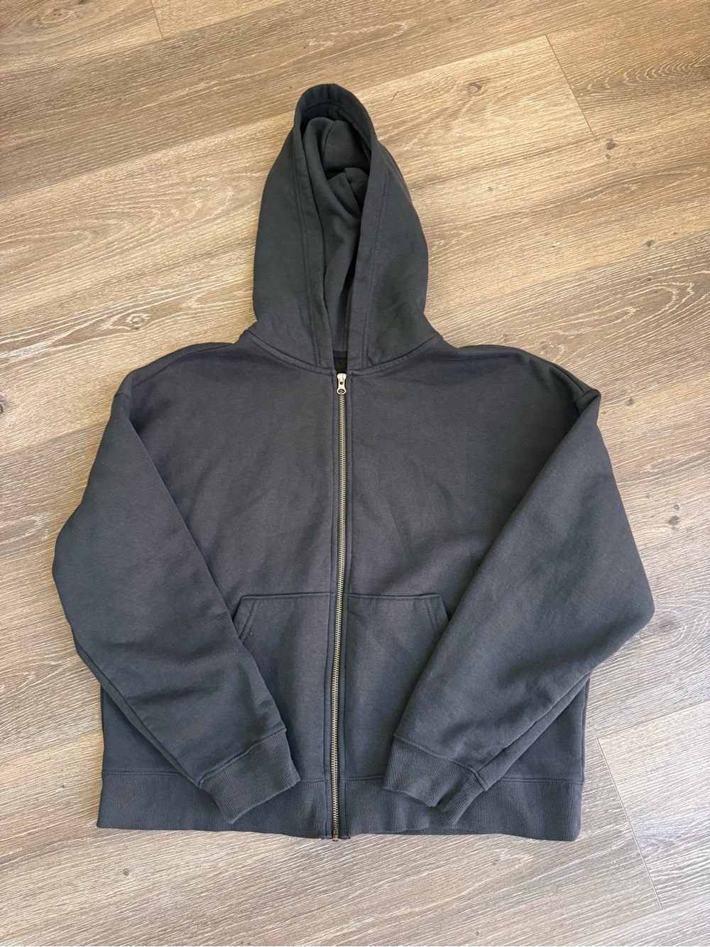 Men’s Cropped Boxy Zip Up